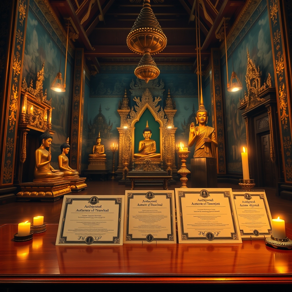 Authoritative Guide to Thai Amulet Authentication Cards: Samakom, G‑Pra & TPC