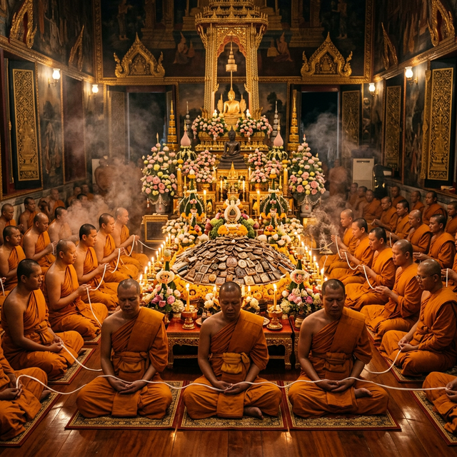 佛牌的加持过程:从入料到大法会的愿力全记录