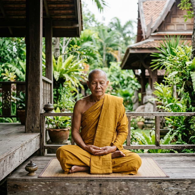 周冠罗(瓦德萨林):不出寺门的禅定圣僧