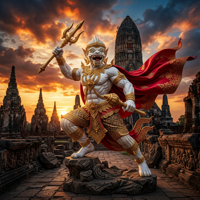 Hanuman: The Invincible General of Courage & Victory