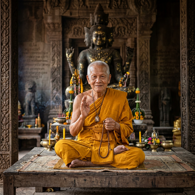 LP Kalong (Wat Khao Laem): The Master with the Crystal Tooth