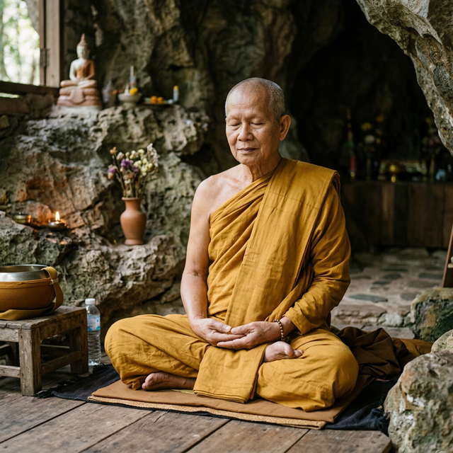 龙婆卡贤(肯玛多):皇室血统的苦行神僧