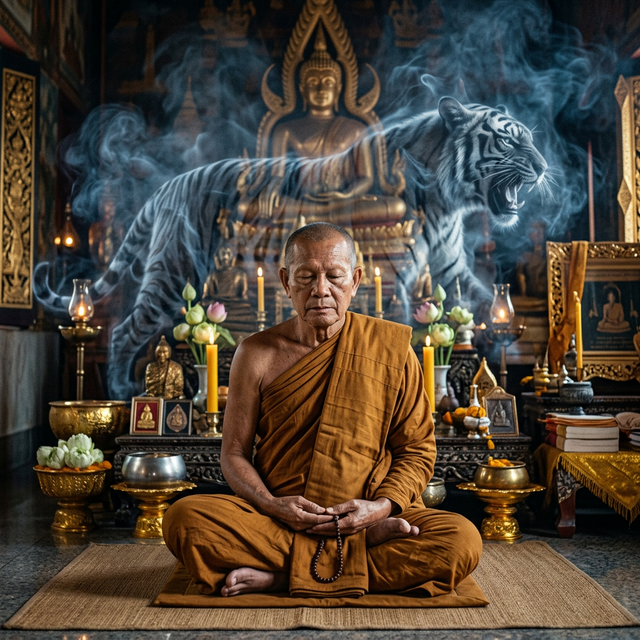 LP Pern (Wat Bang Phra): The Legend of the Tiger Monk