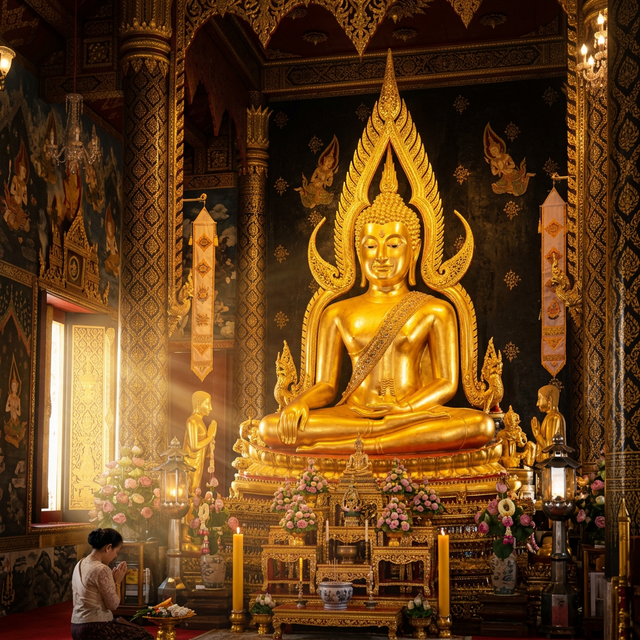 成功佛(帕清那拉):泰国最美佛像的加持力量